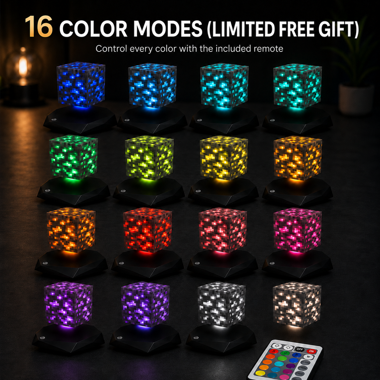 Minepix Levitating Cube Set
