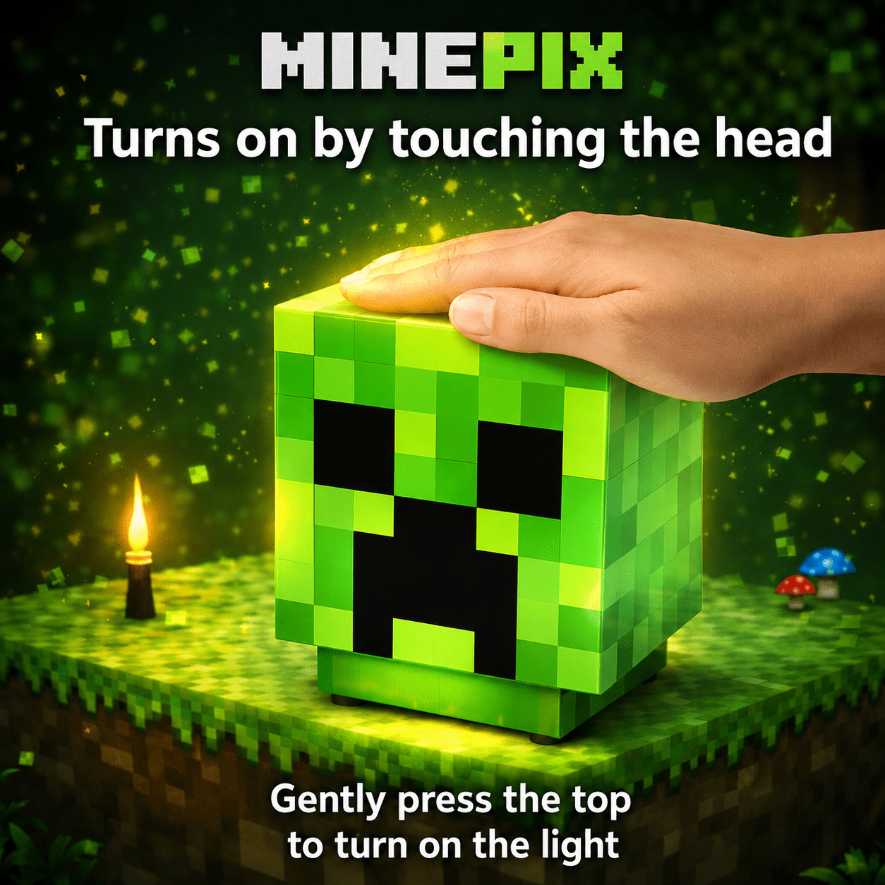 Minepix Creeper Lamp (BUY X GET Y FREE) - Minepix™