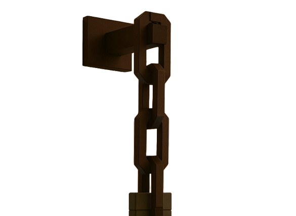 Wall Mount Base + Chain - Minepix™