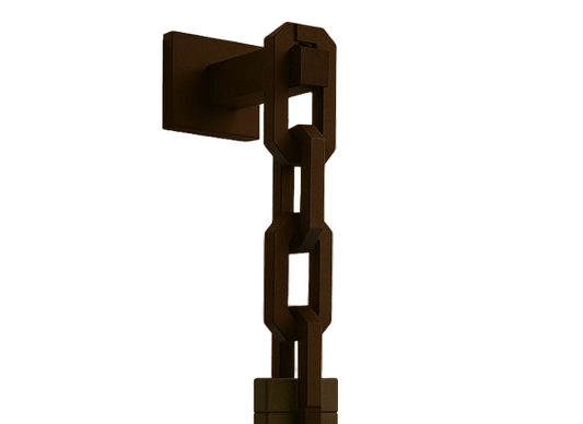 Wall Mount Base + Chain - Minepix™